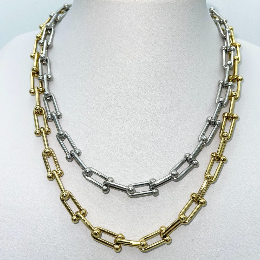 Link Chain Stainless Steel Necklace